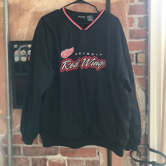 Pro Edge Other - Vintage Detroit Red Wings pullover Windbreaker